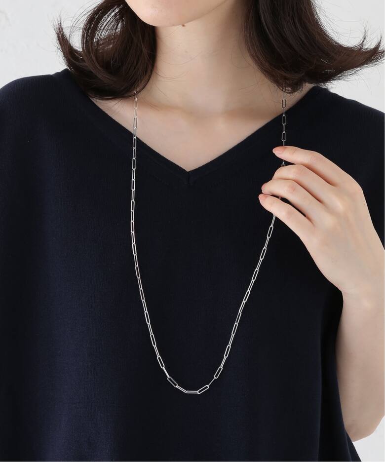Soierie / ソワリー Clip frame necklace（ネックレス）｜Spick & Span 