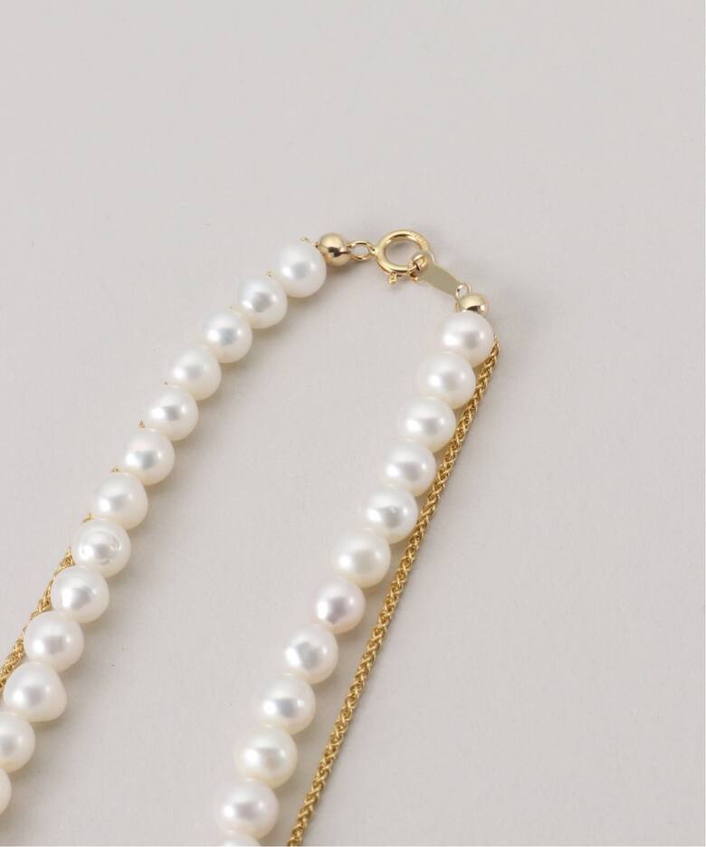 jour couture / ジュール クチュール 別注パール*チェーンネックレス 