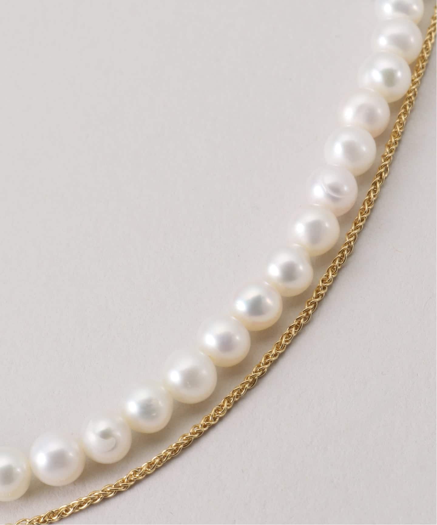 jour couture / ジュール クチュール 別注パール*チェーンネックレス