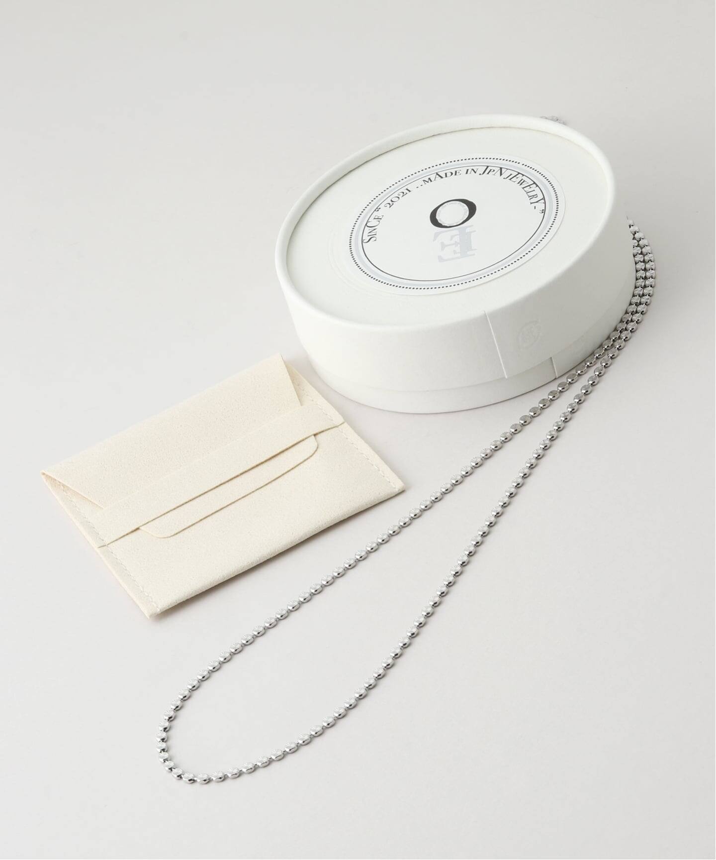 EO / イオ BALL CHAIN LONG NECKLACE（ネックレス）｜Spick & Span 