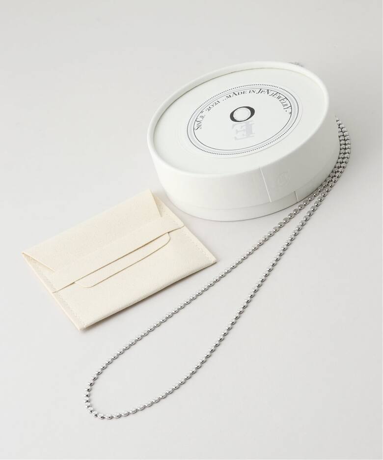 EO / イオ BALL CHAIN LONG NECKLACE（ネックレス）｜Spick & Span 