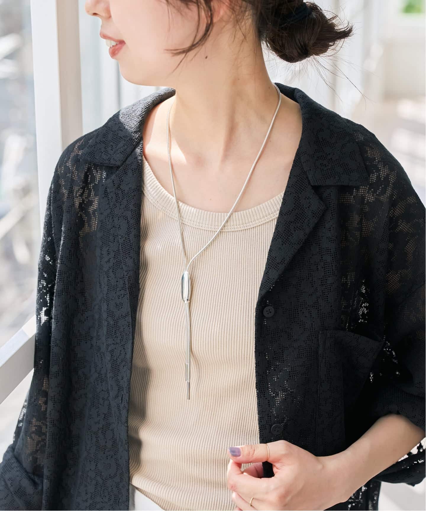 EO / イオ LOOP TIE NECKLACE（ネックレス）｜Spick & Span（スピック