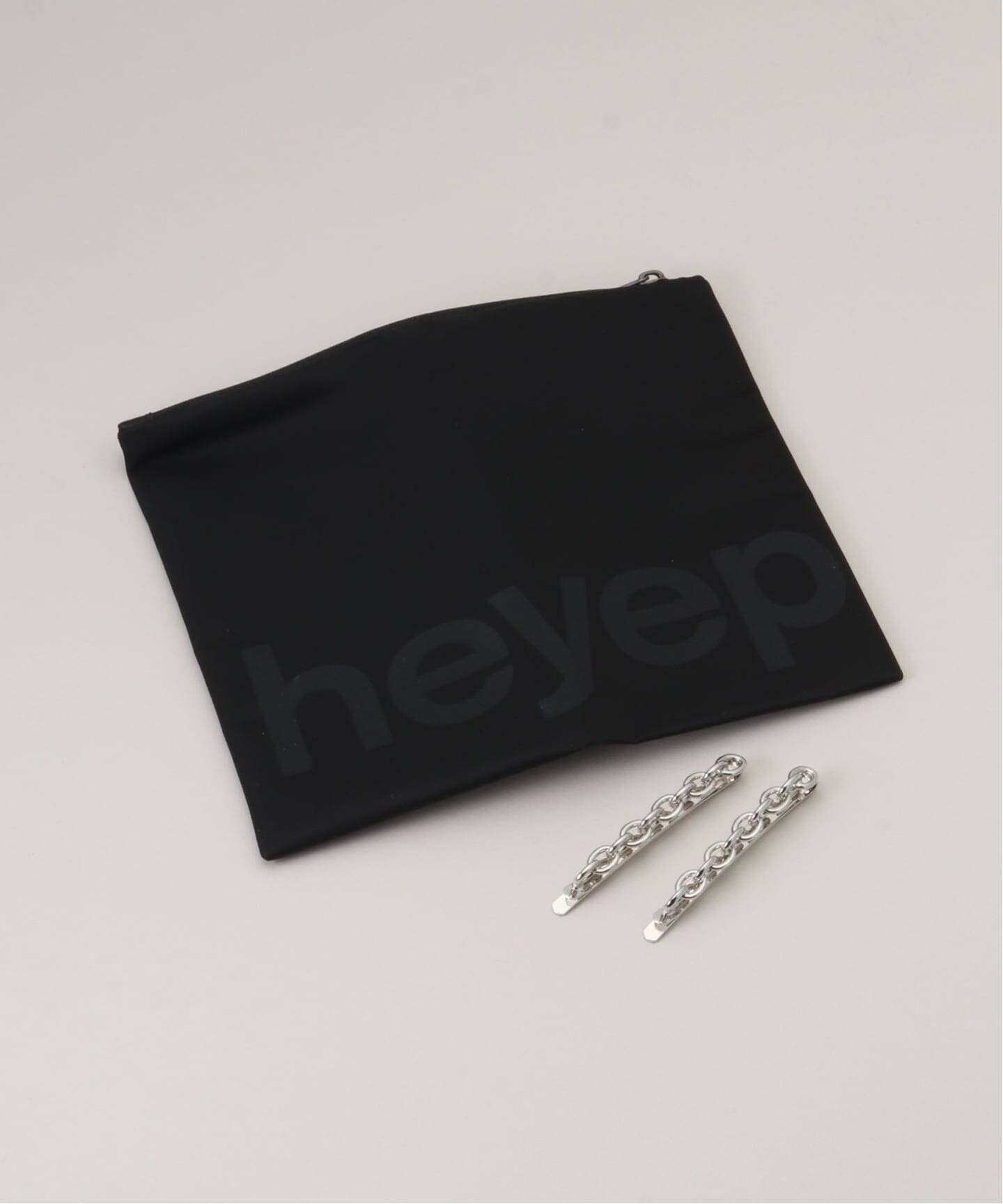 heyep/ヘイップ Chain Hair Pins 2piece set（ヘアアクセサリー）｜UBY