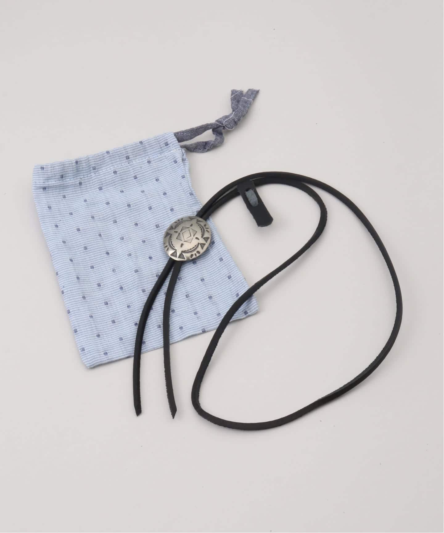 YUKETEN/ユケテン LEATHER BOLO TIE W CONCHO（その他アクセサリー