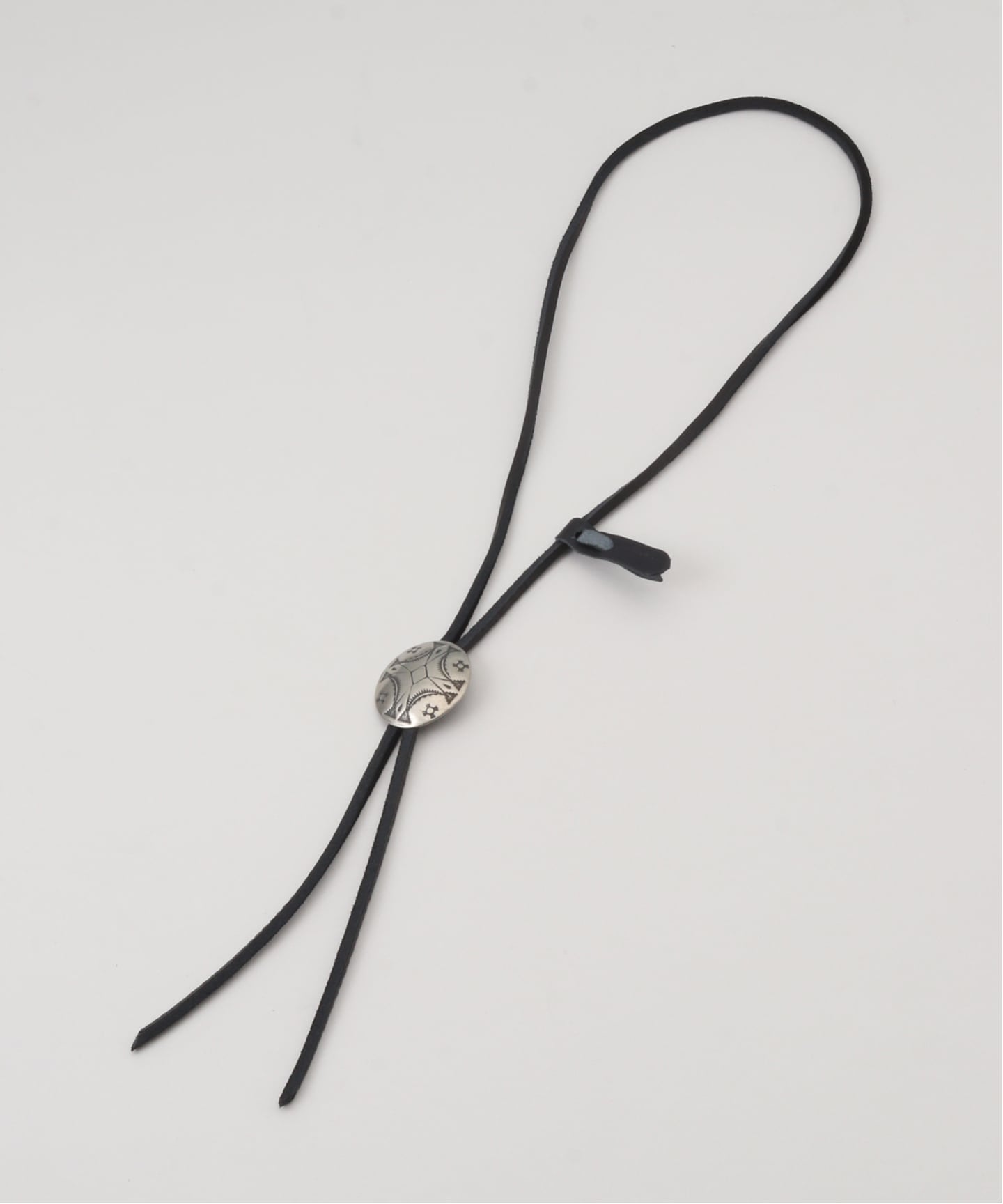YUKETEN/ユケテン LEATHER BOLO TIE W CONCHO（その他アクセサリー