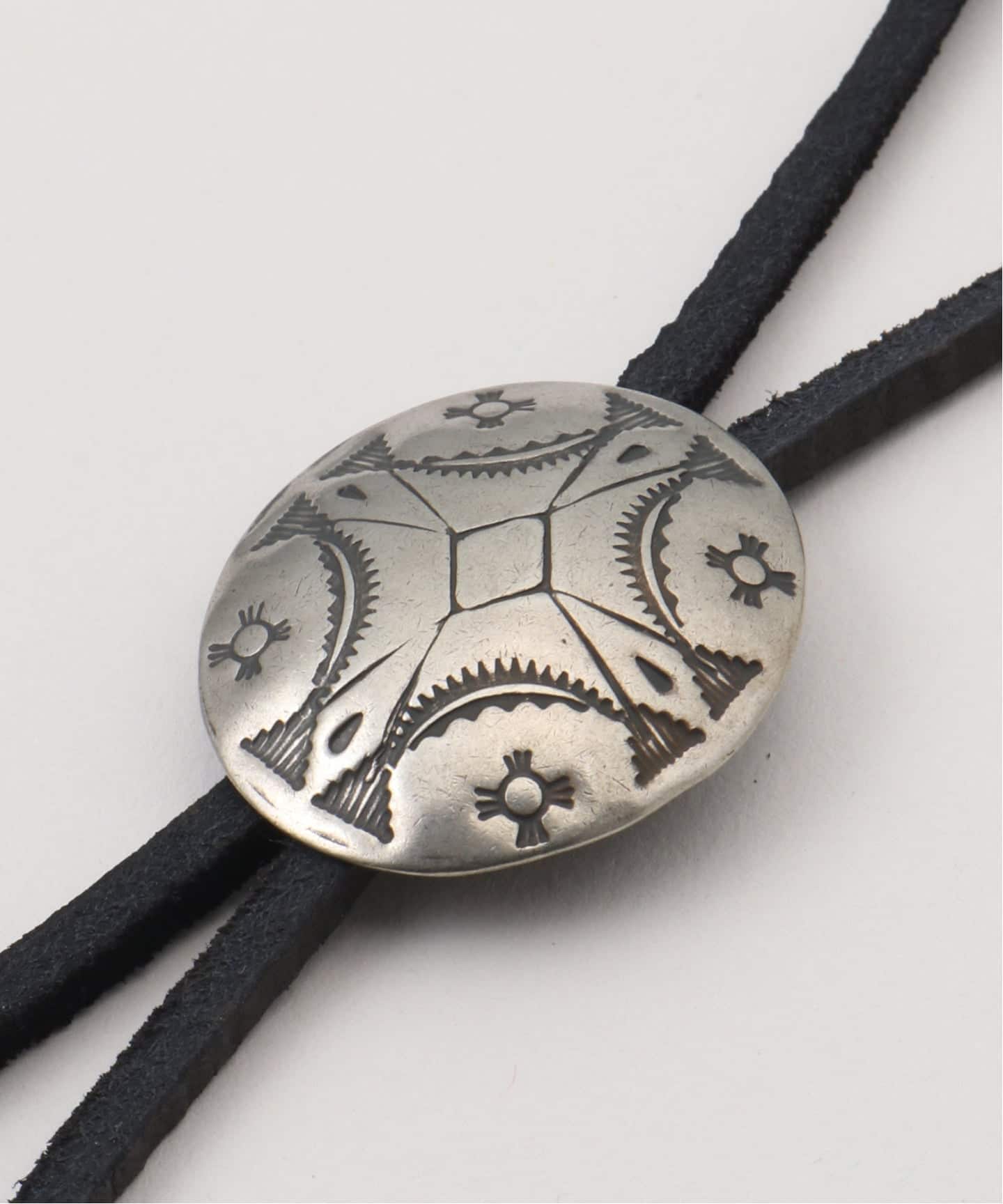 YUKETEN/ユケテン LEATHER BOLO TIE W CONCHO（その他アクセサリー