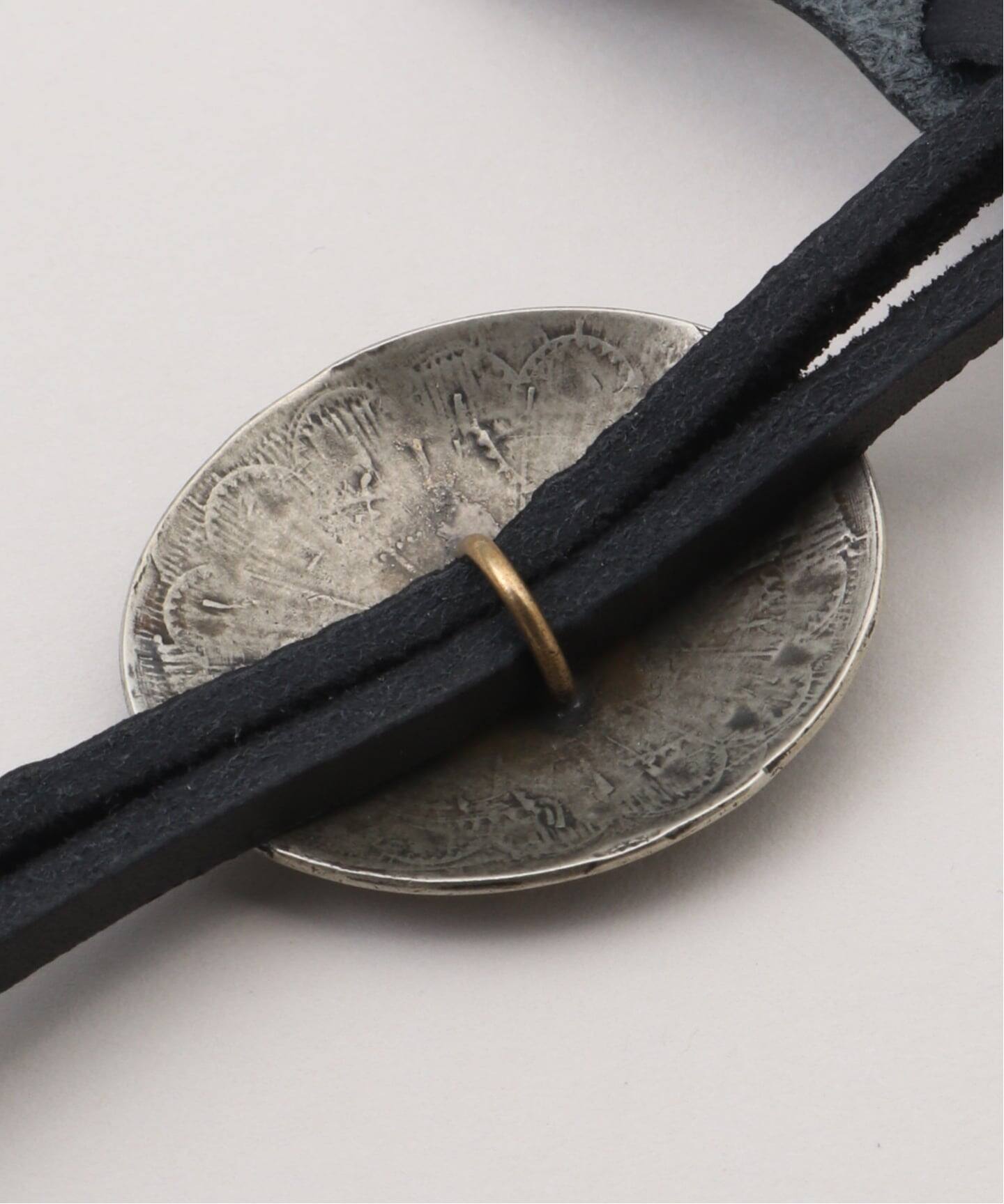 YUKETEN/ユケテンLEATHER BOLO TIE W CONCHO（その他アクセサリー 