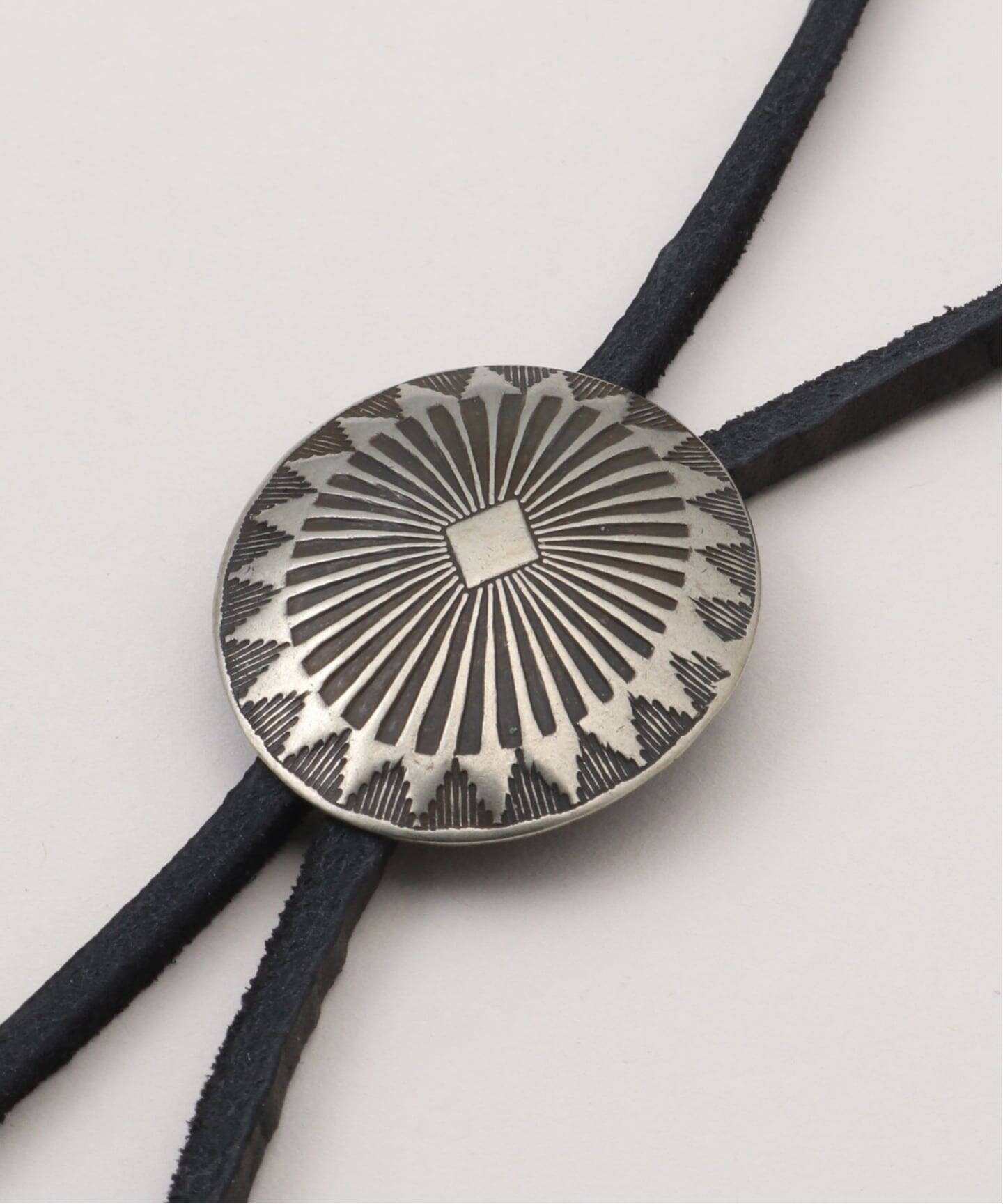 YUKETEN/ユケテンLEATHER BOLO TIE W CONCHO（その他アクセサリー 