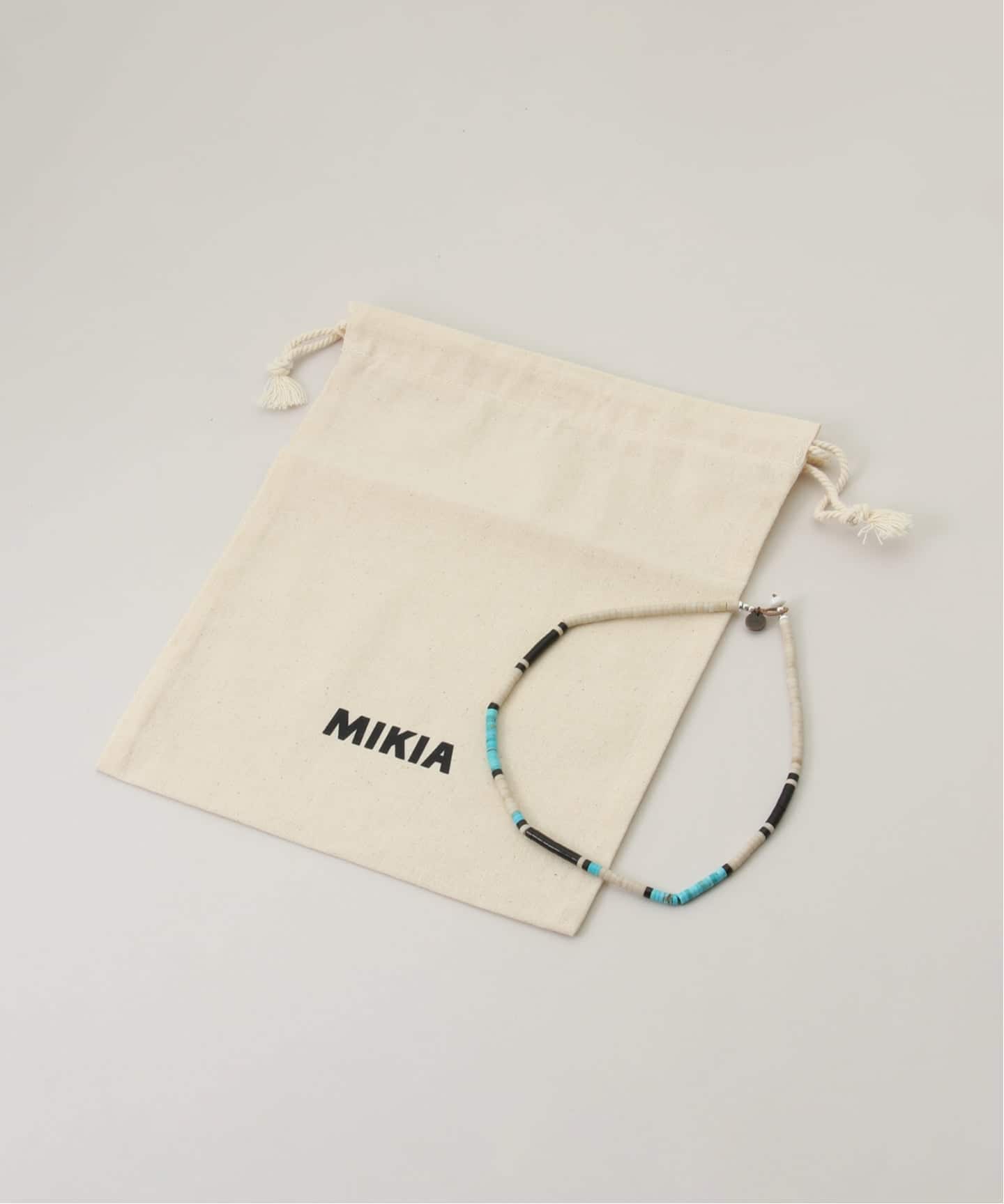 MIKIA/ミキア 別注fossiljasper/turquoise ネックレス40（ネックレス
