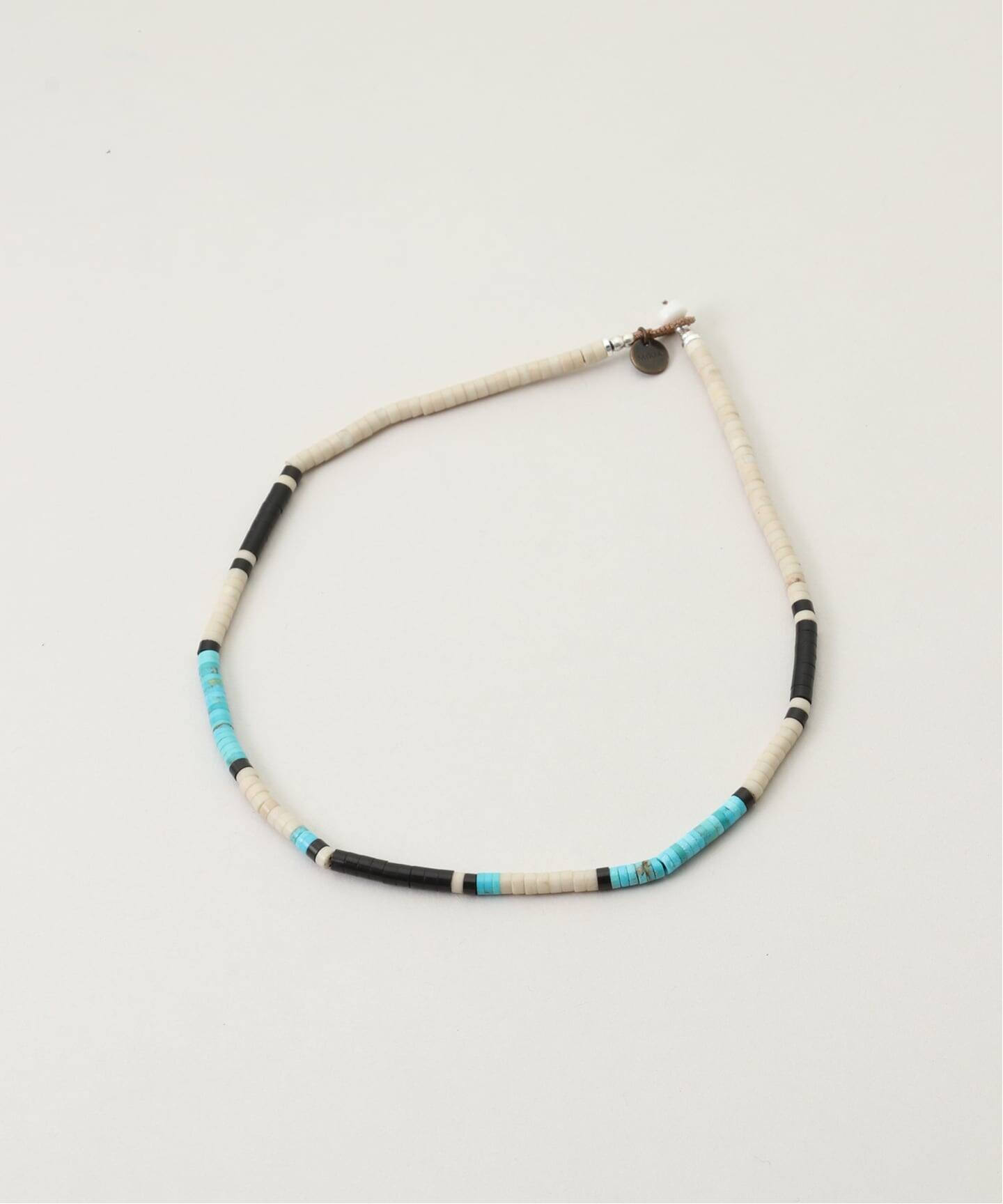 MIKIA/ミキア 別注fossiljasper/turquoise ネックレス40（ネックレス 