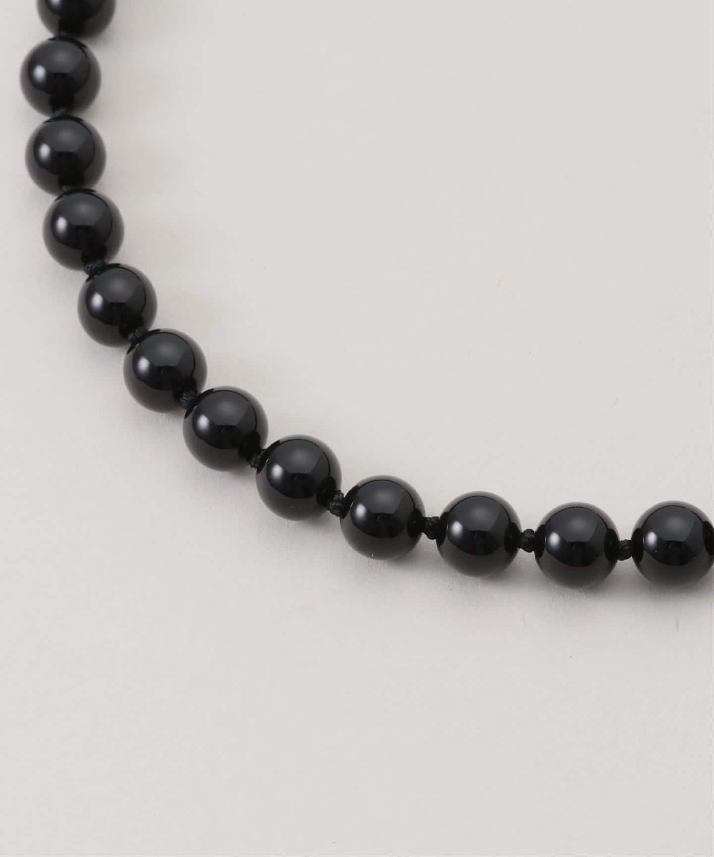 OCUCCI/オクチ STONE 8mm 43cm CHOKER ONYX ネックレス（ネックレス