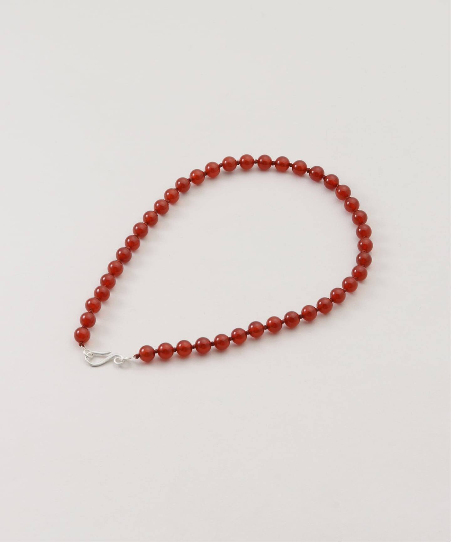 OCUCCI/オクチ STONE 8mm 43cm CHOKER RED AGATE ネックレス