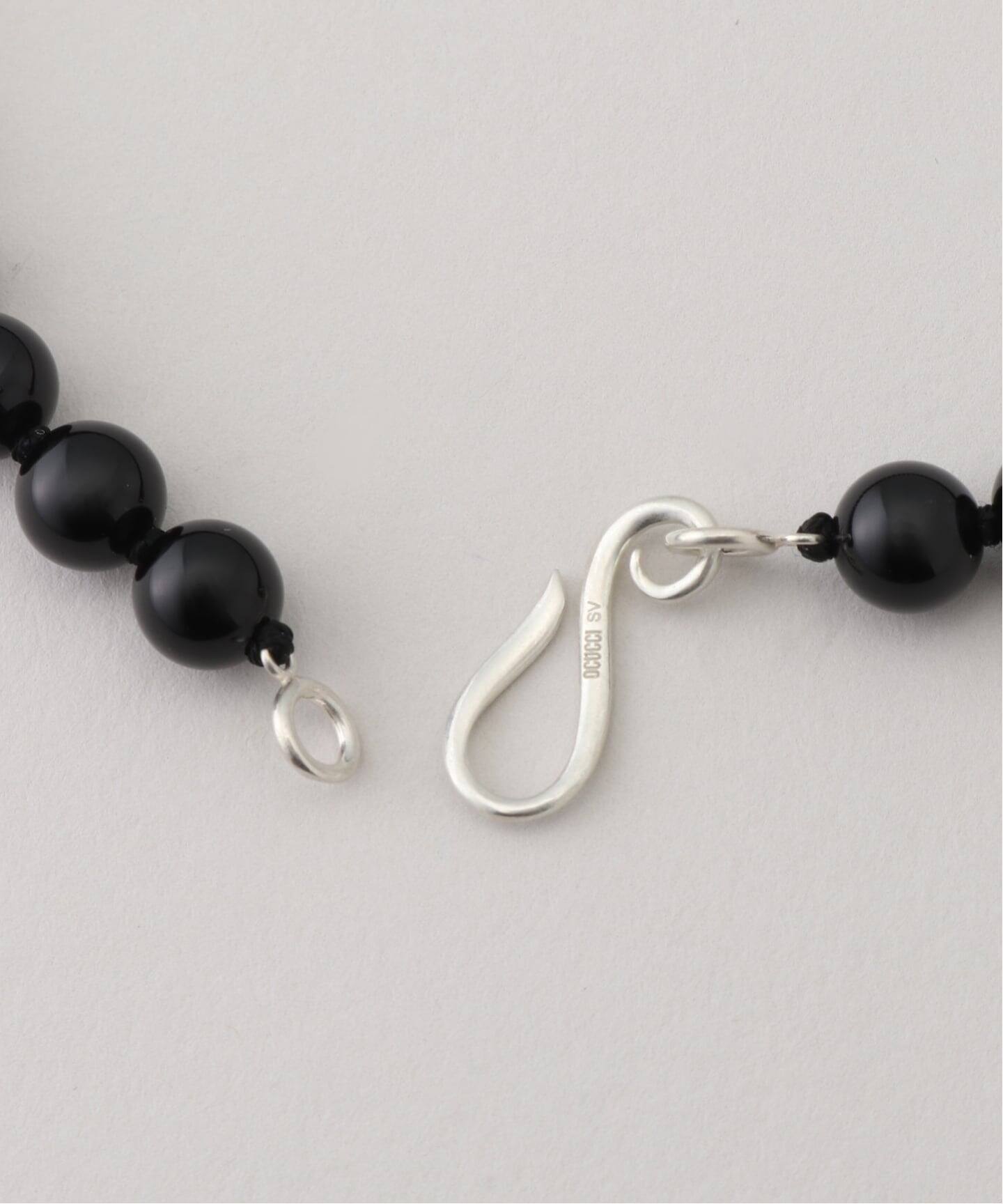OCUCCI/オクチ STONE8mm 40CM CHOKER ONYX（ネックレス）｜FRAMeWORK