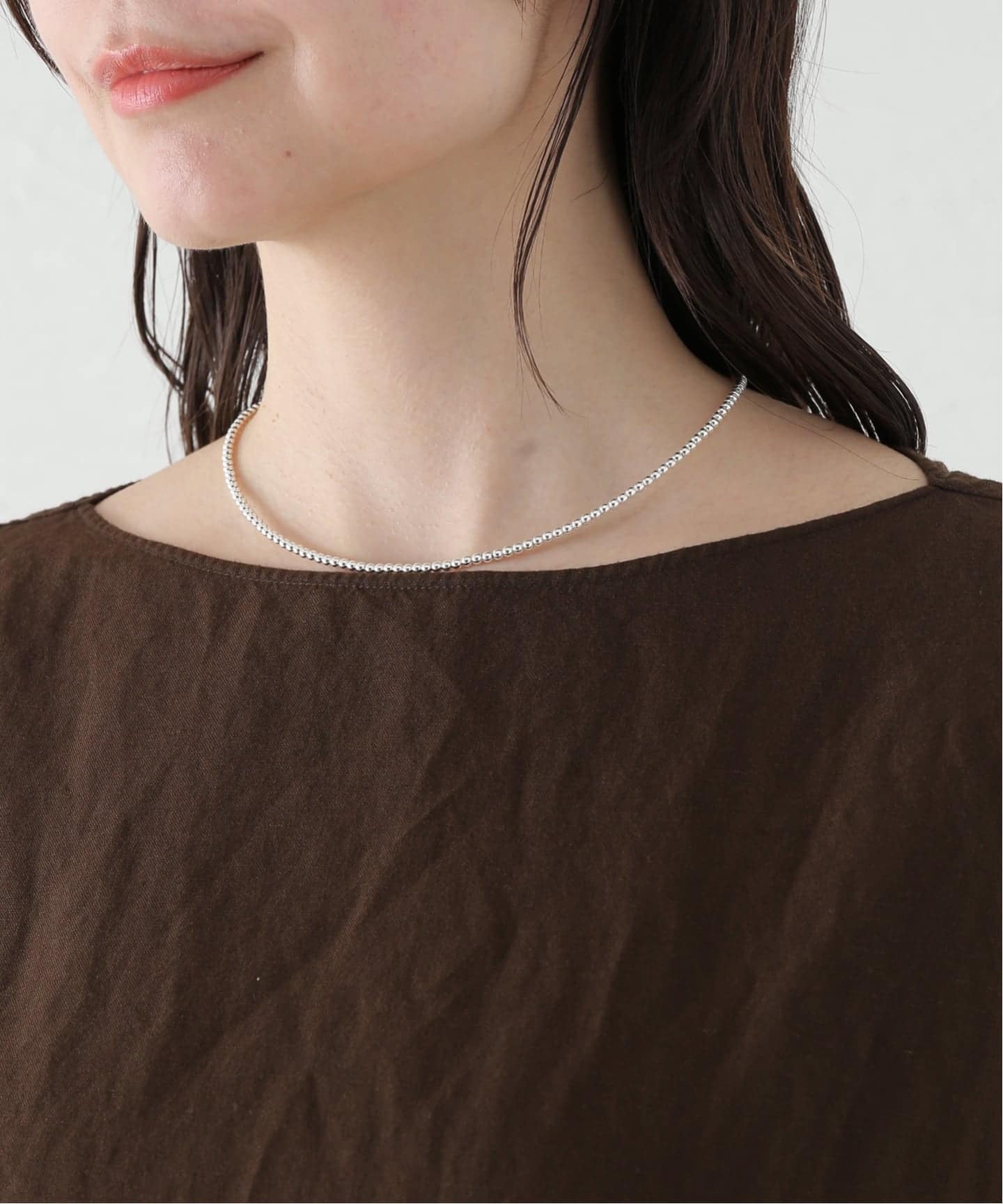 ERICKA NICOLAS BEGAY NAVAJO PEARL NC 3mm（ネックレス）｜FRAMeWORK