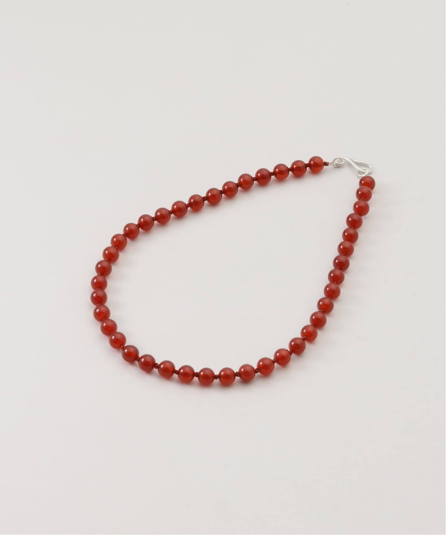 ≪追加≫OCUCCI/オクチ 別注STONE8mm 43CM CHOKER RED AGATE 