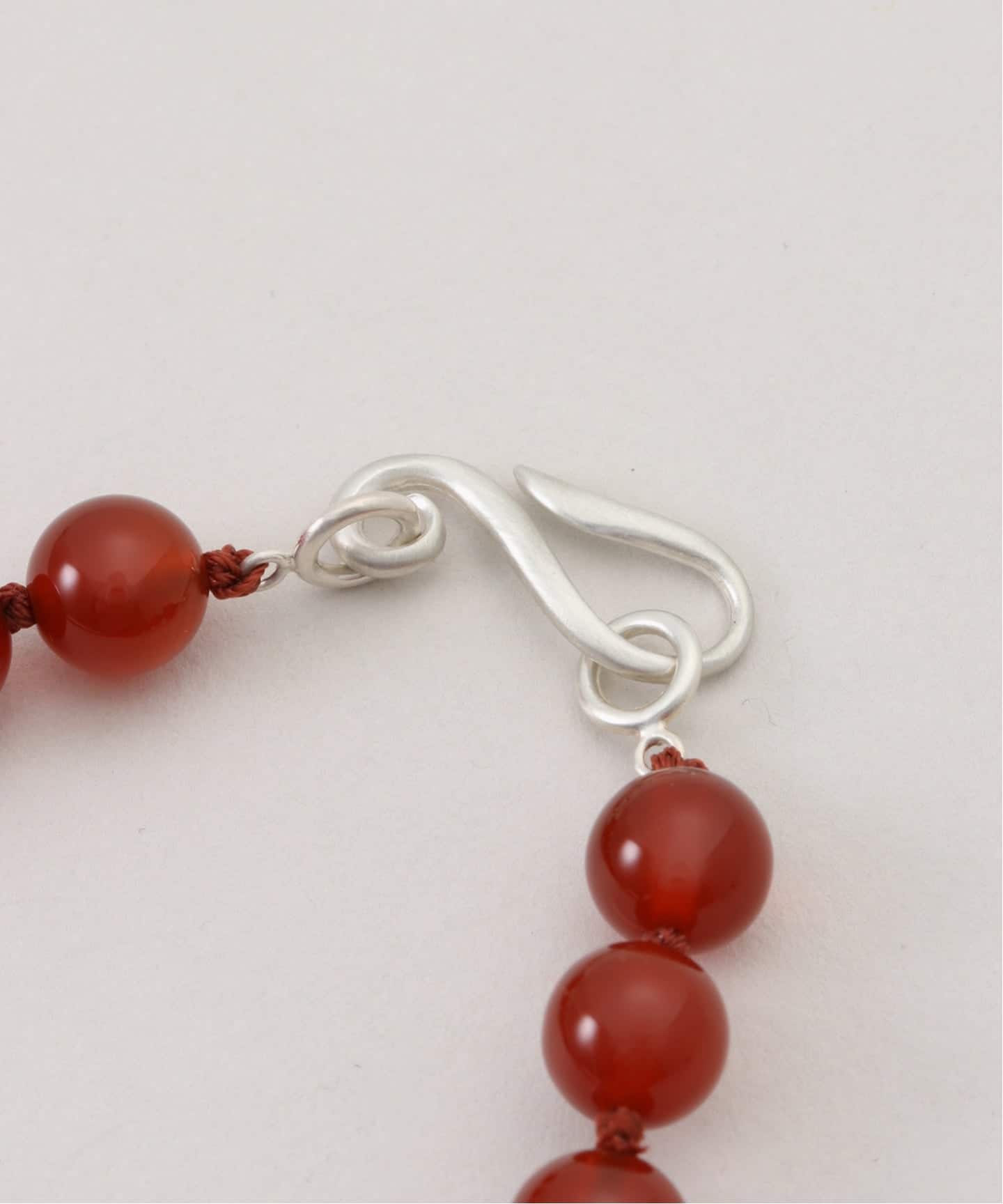 OCUCCI 別注STONE8mm 43CM CHOKER RED AGATE ≪追加≫OCUCCI/オクチ 別注STONE8mm 43CM CHOKER RED AGATE
