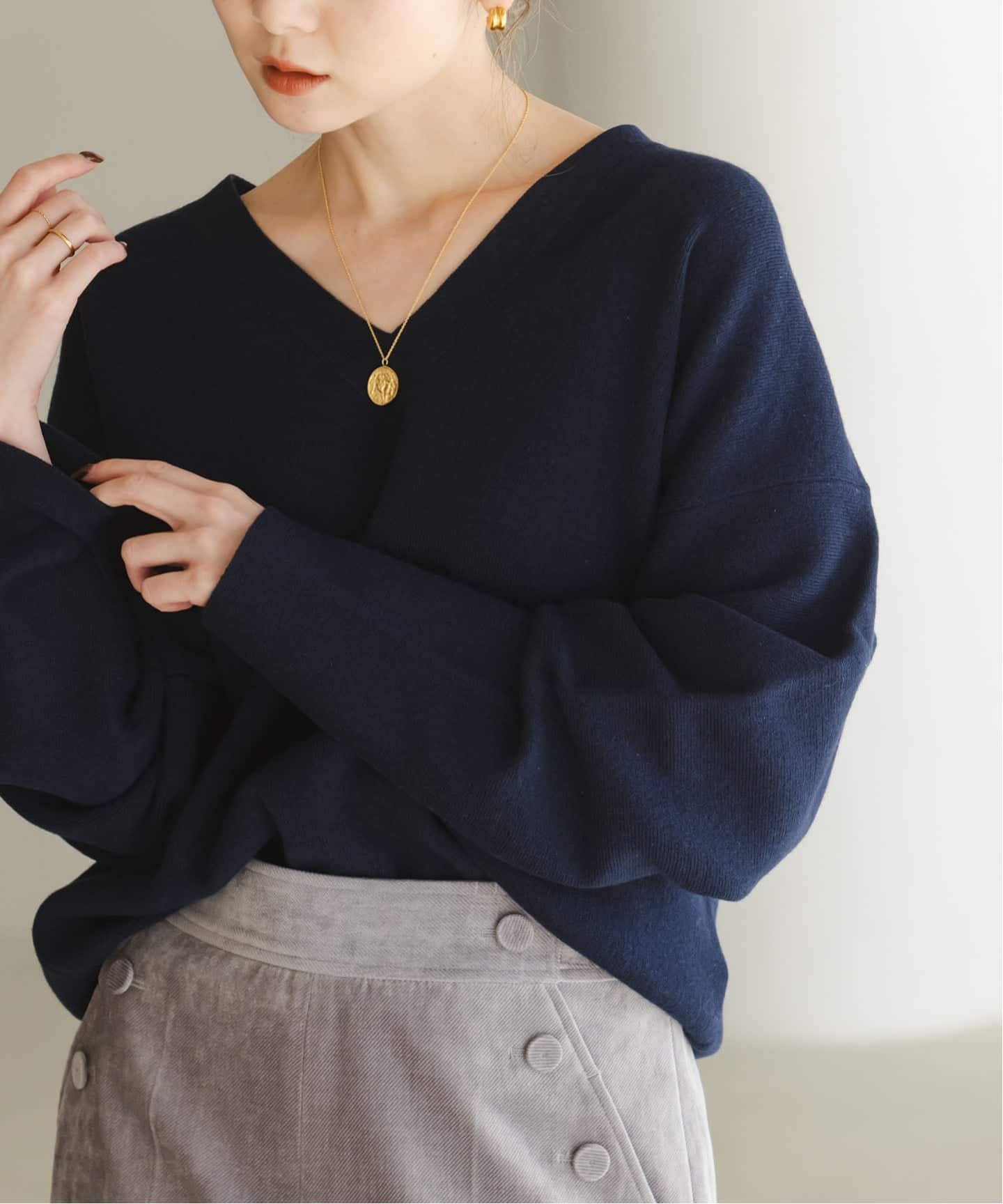 chibi jewels/チビジュエルズ Native Coin Medallion Necklace