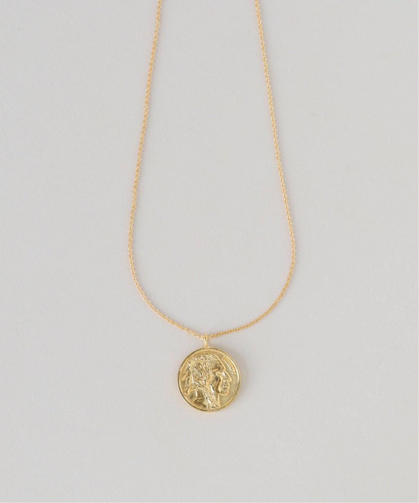 chibi jewels/チビジュエルズ Native Coin Medallion Necklace