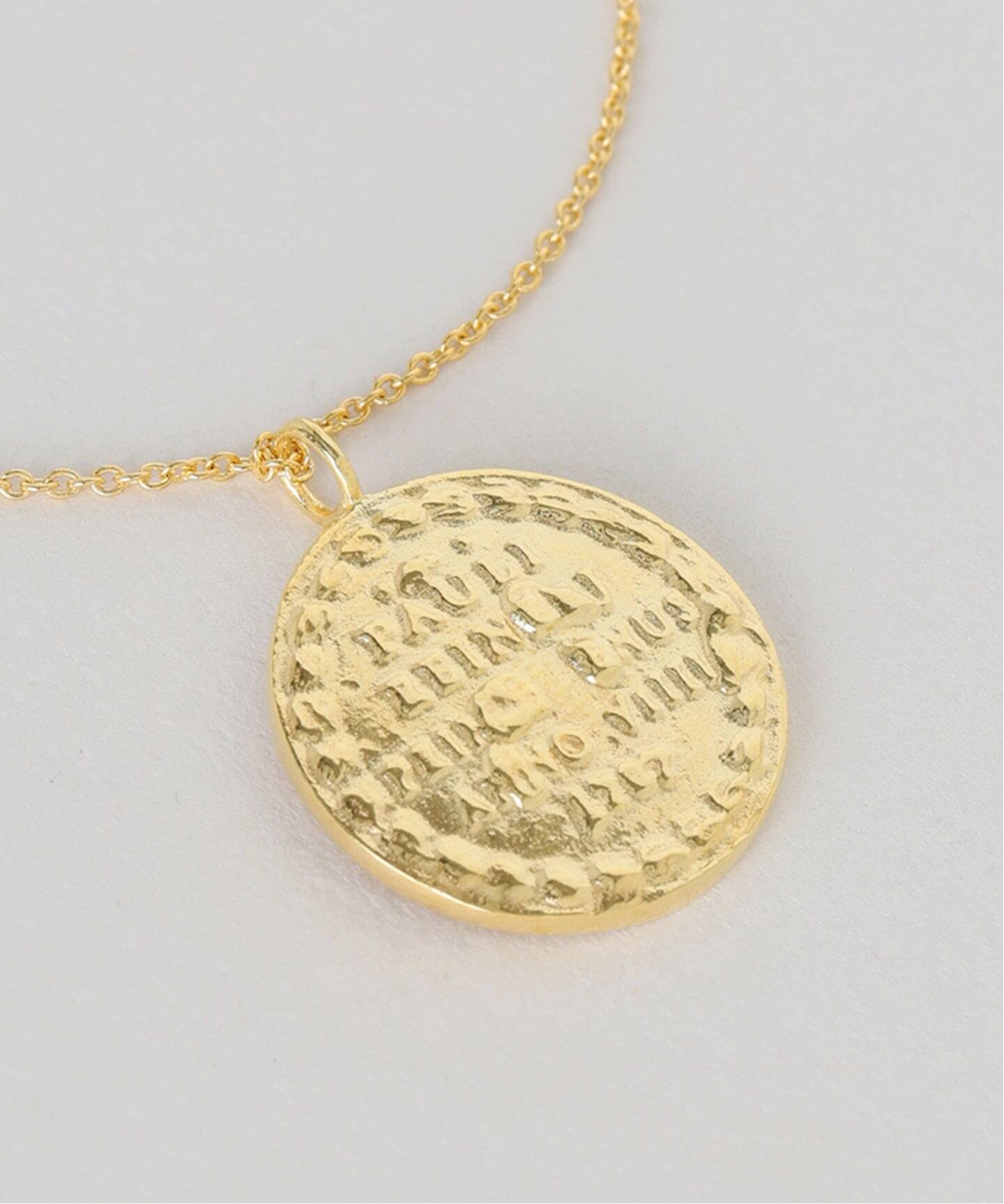 chibi jewels/チビジュエルズ Native Coin Medallion Necklace