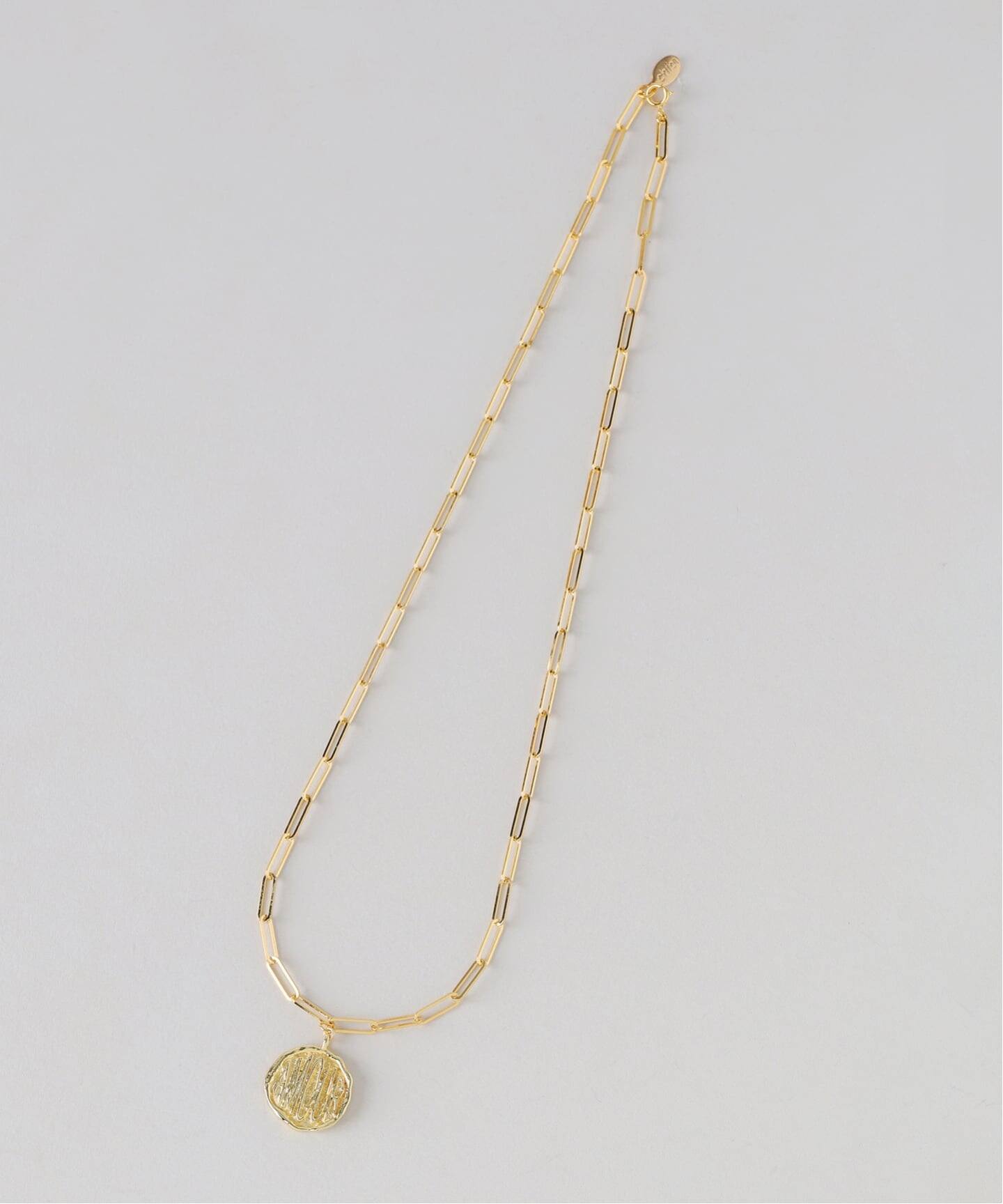chibi jewels/チビジュエルズ Letter Coin Necklace（ネックレス