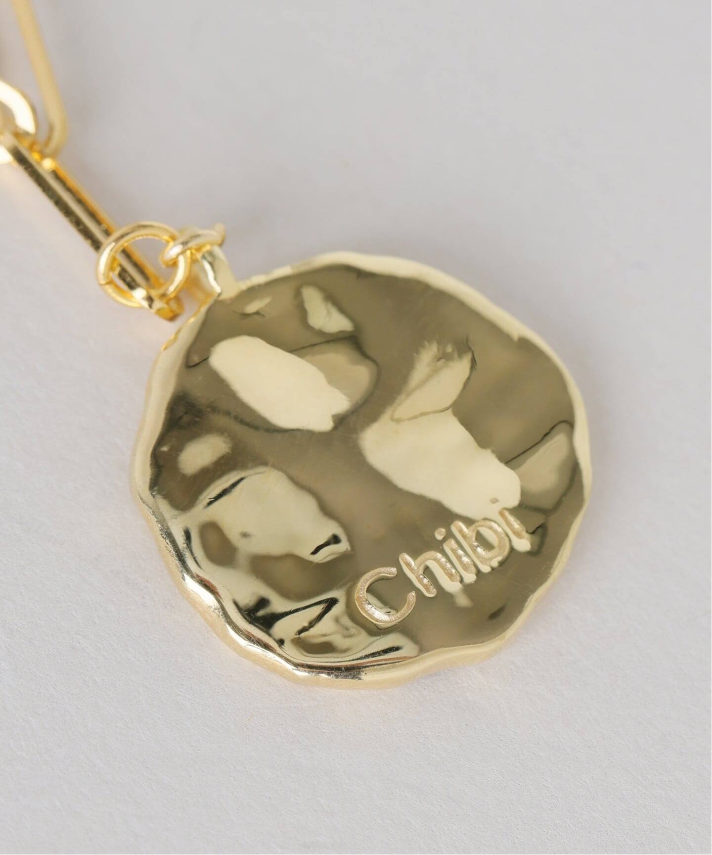 chibi jewels/チビジュエルズ Letter Coin Necklace（ネックレス