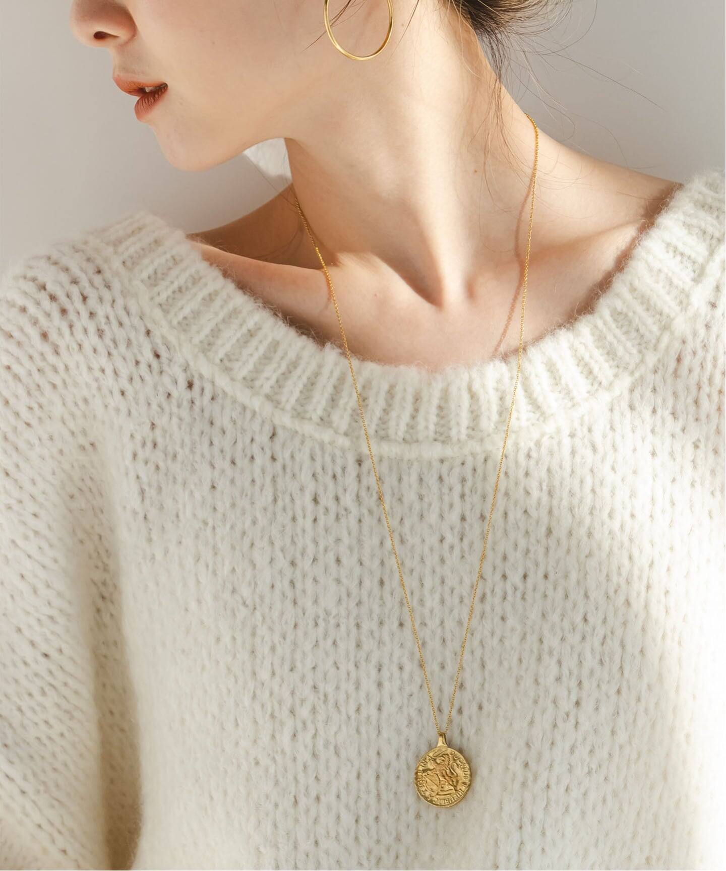 chibi jewels/チビジュエルズ Ancient Coin Long Necklace（ネックレス