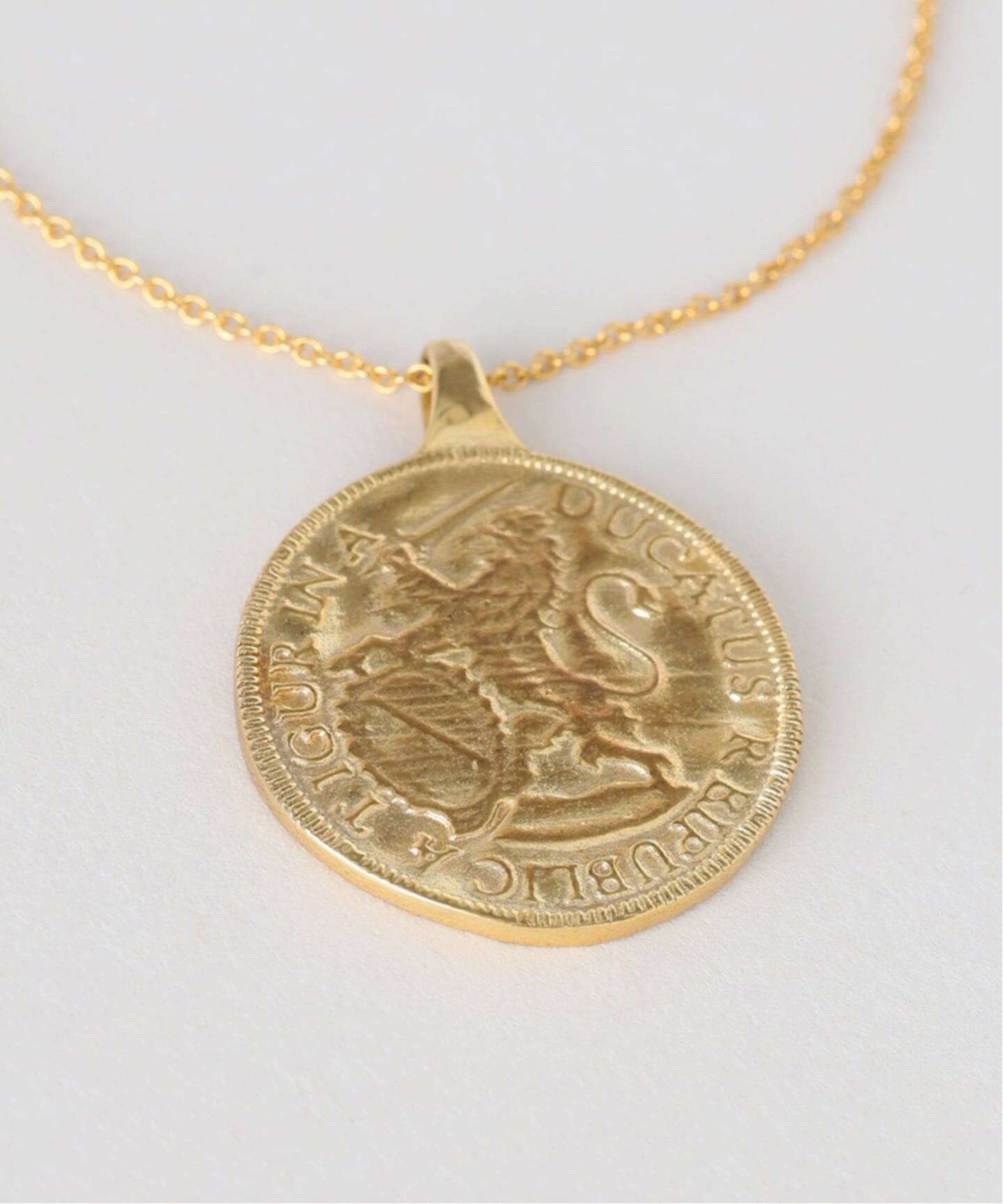 chibi jewels/チビジュエルズ Ancient Coin Long Necklace（ネックレス