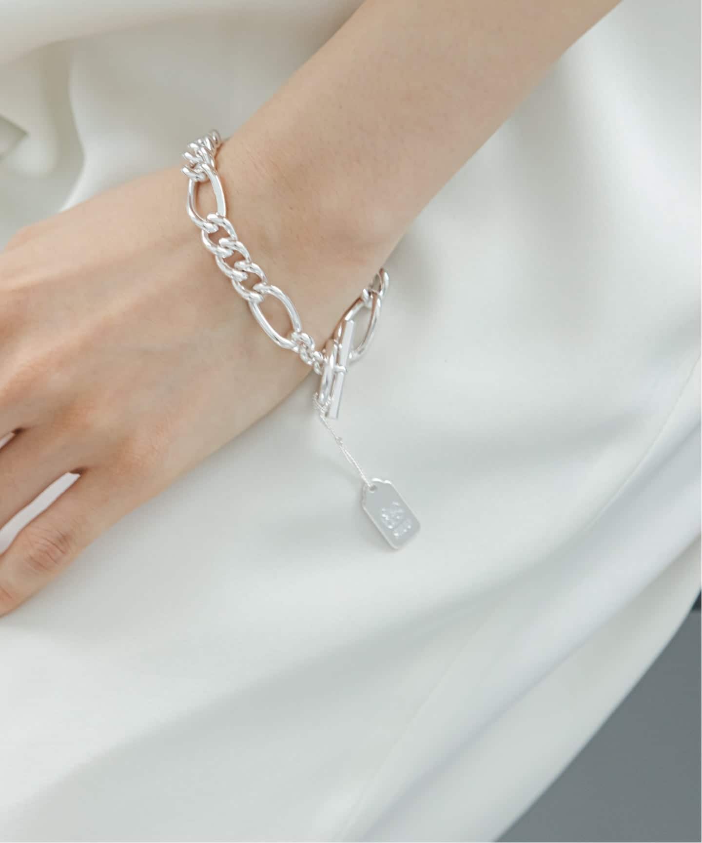 ブレスレットaoi A.O.I『SMALL ALL STAR CHAIN BRACELET』重ね付けが 
