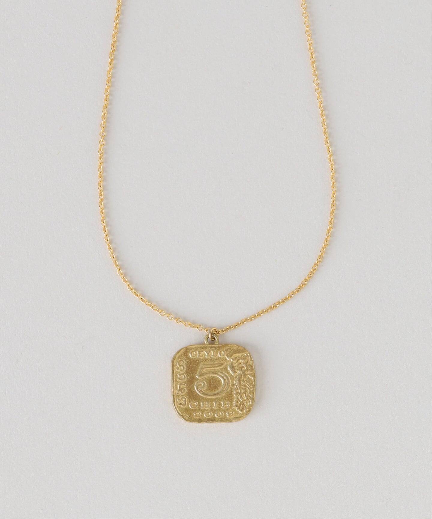 chibi jewels/チビジュエルズ Ceylon Coin Necklace（ネックレス