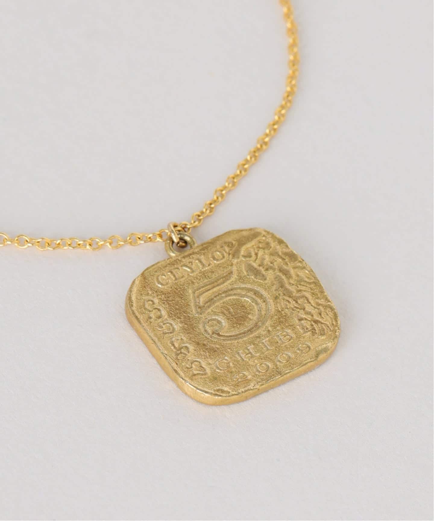 chibi jewels/チビジュエルズ Ceylon Coin Necklace（ネックレス