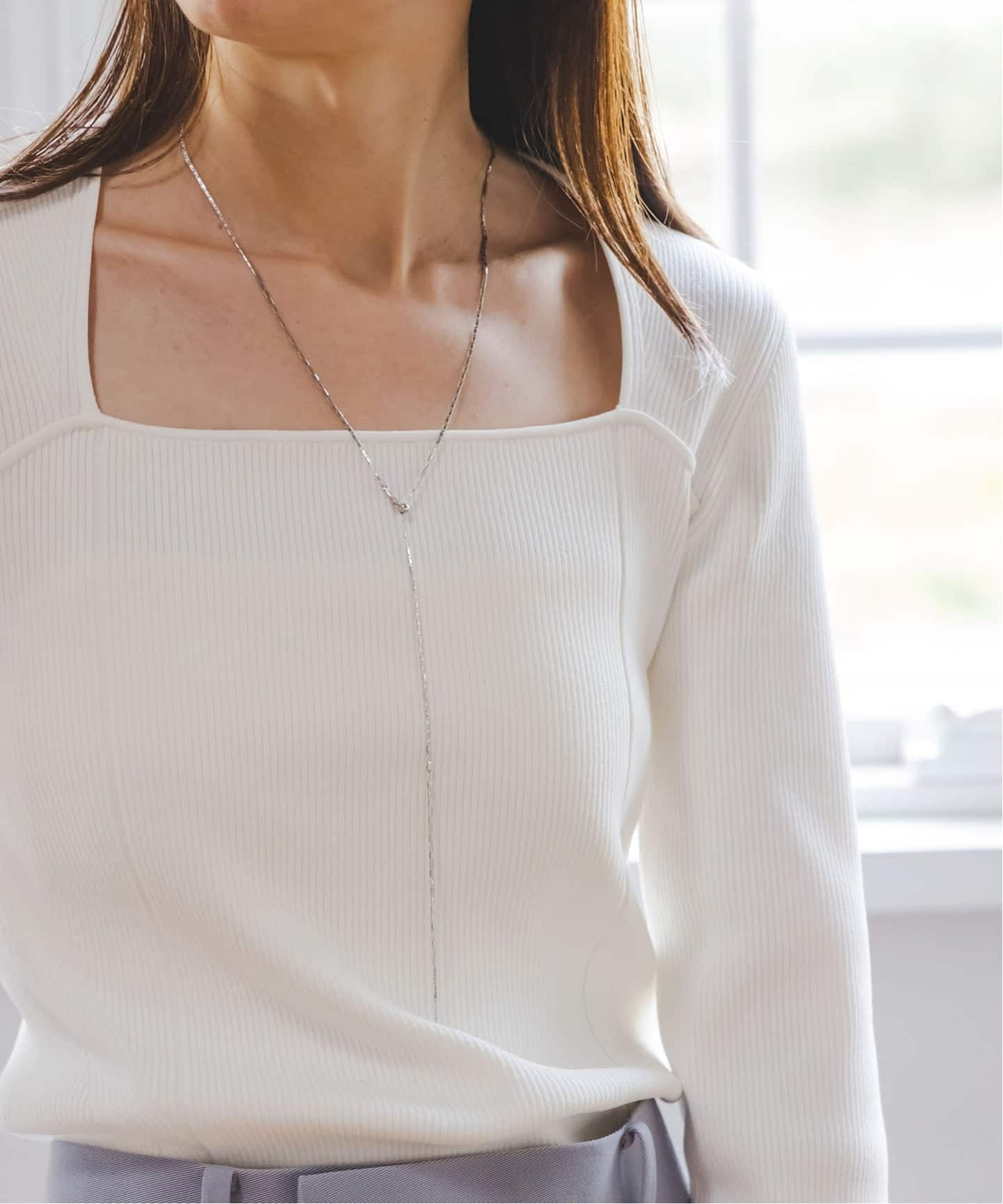 追加予約》MARIA BLACK/マリア ブラック Karen Necklace(シルバー)10