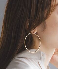 追加》Kenneth Jay Lane/ケネスジェイレーン フープピアス M（ピアス 