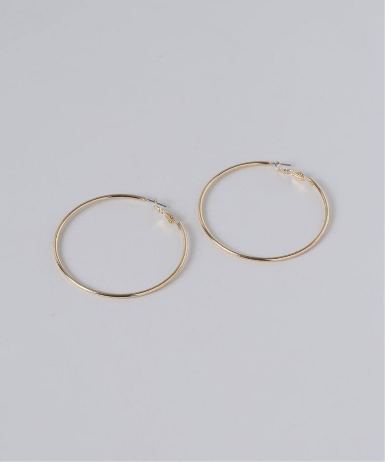 追加》Kenneth Jay Lane/ケネスジェイレーン フープピアス M（ピアス 