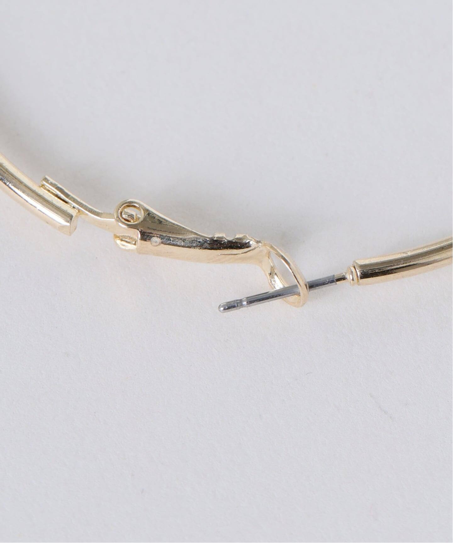 追加》Kenneth Jay Lane/ケネスジェイレーン フープピアス M（ピアス