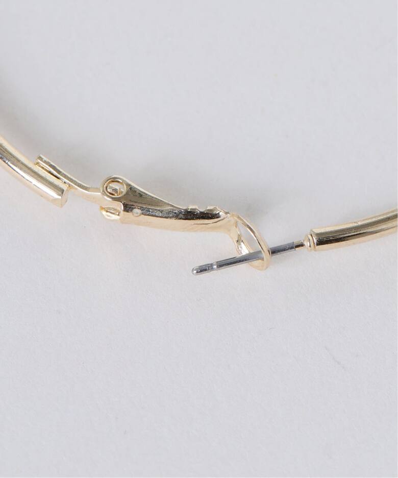 追加》Kenneth Jay Lane/ケネスジェイレーン フープピアス M（ピアス 