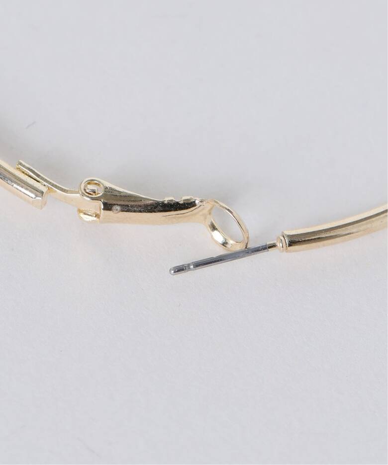 追加》Kenneth Jay Lane/ケネスジェイレーン フープピアス M（ピアス 