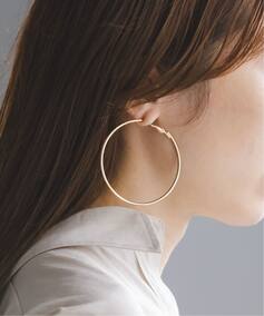 追加》Kenneth Jay Lane/ケネスジェイレーン フープピアス M（ピアス 
