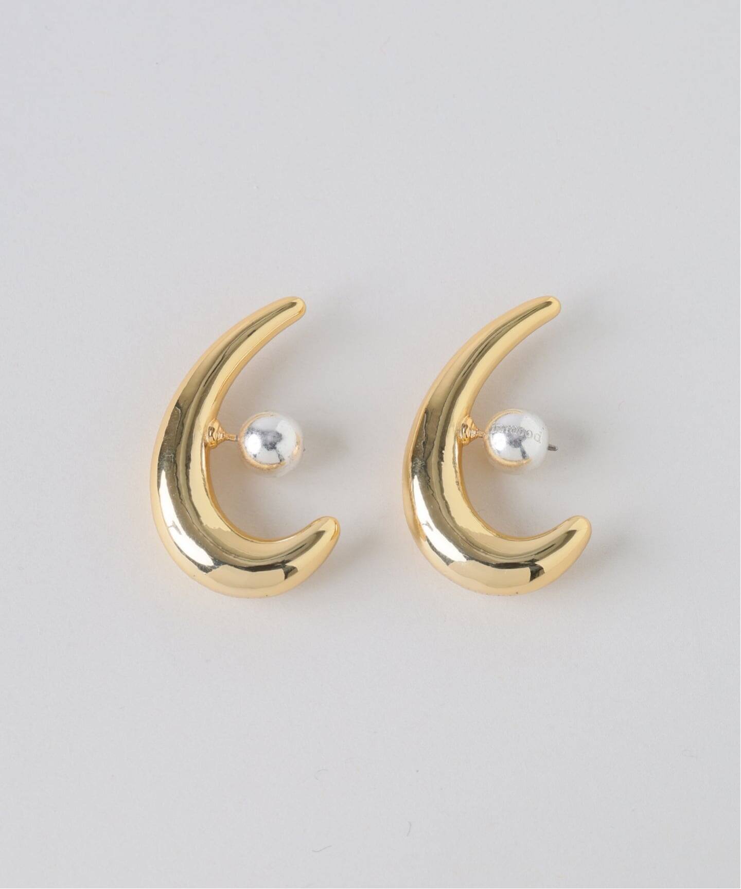 予約》in mood/インムード CRESCENT pierce（ピアス（両耳用