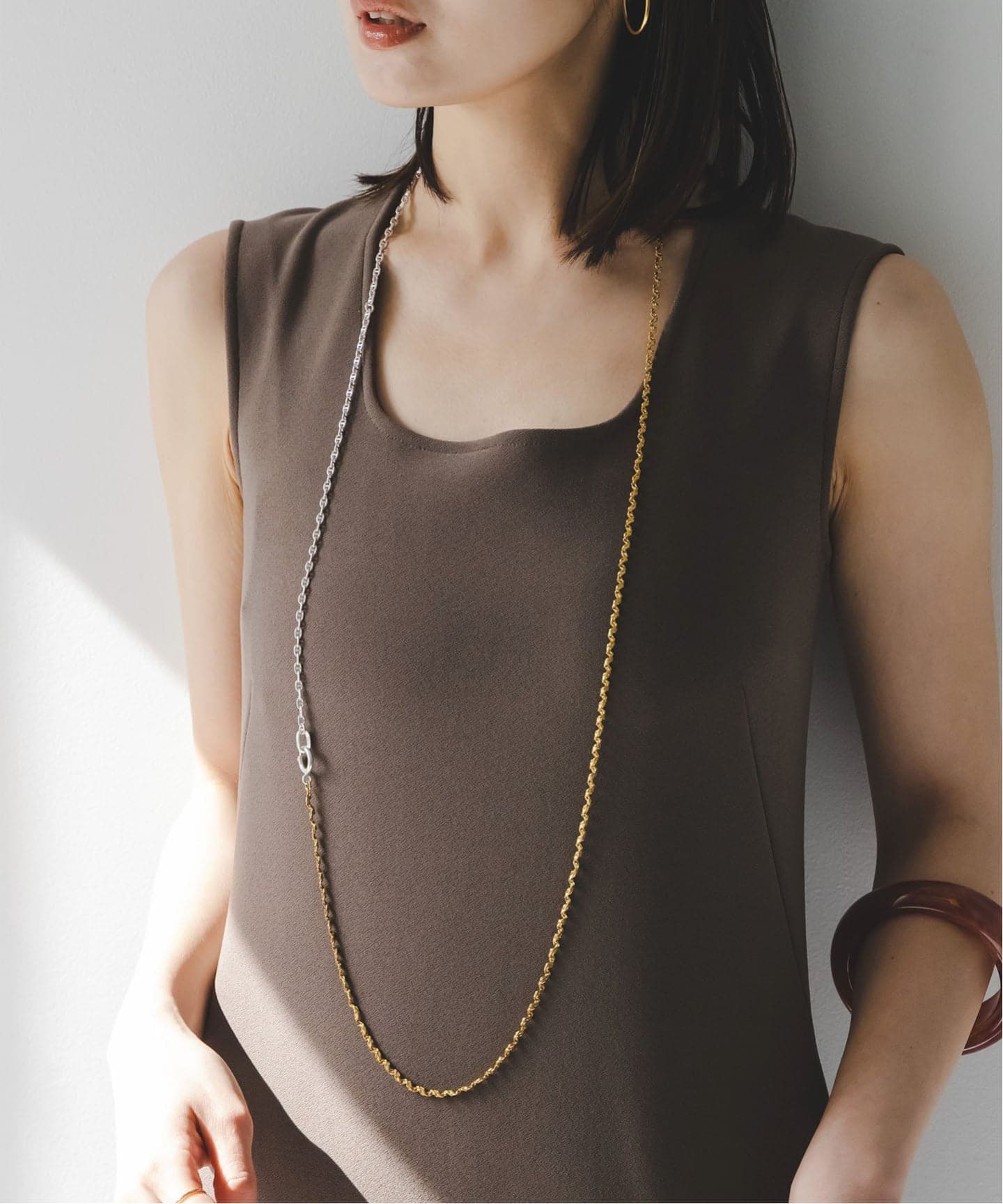 in mood/インムード ECHOLAYER(2P)necklace（ネックレス）｜NOBLE