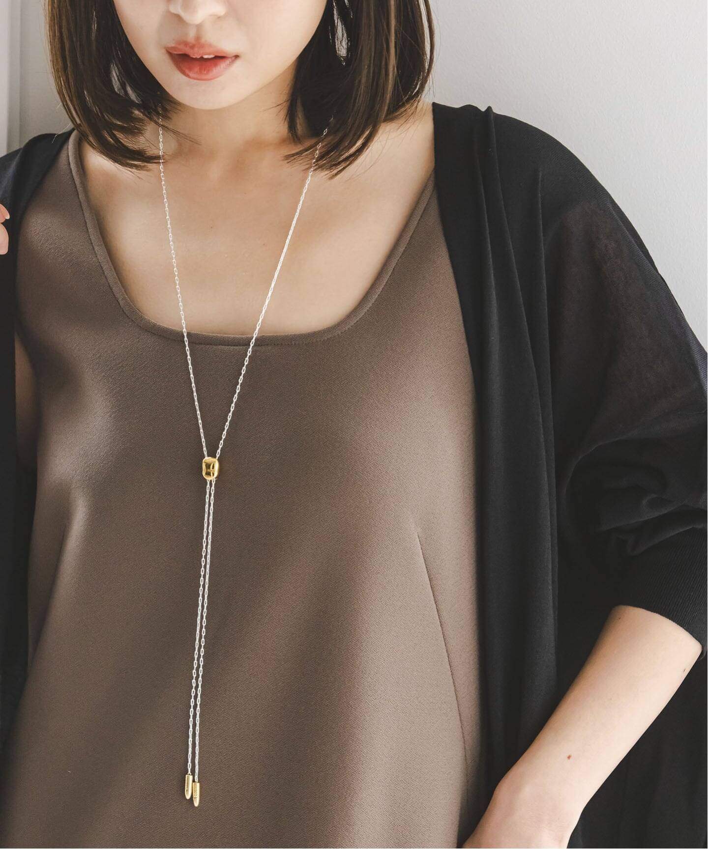 in mood/インムード SLIDE chain necklace（ネックレス）｜NOBLE 