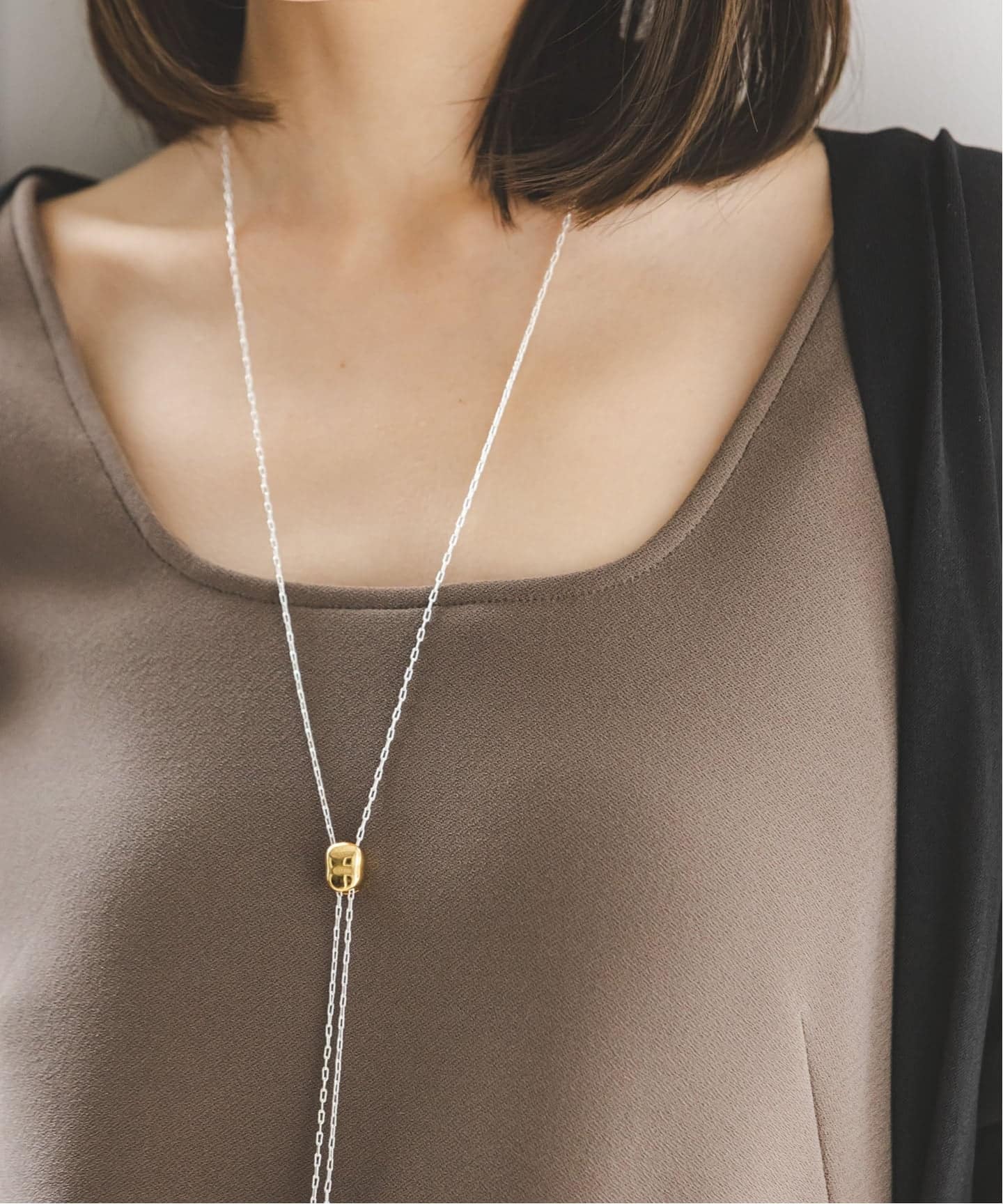 in mood/インムード SLIDE chain necklace（ネックレス）｜NOBLE