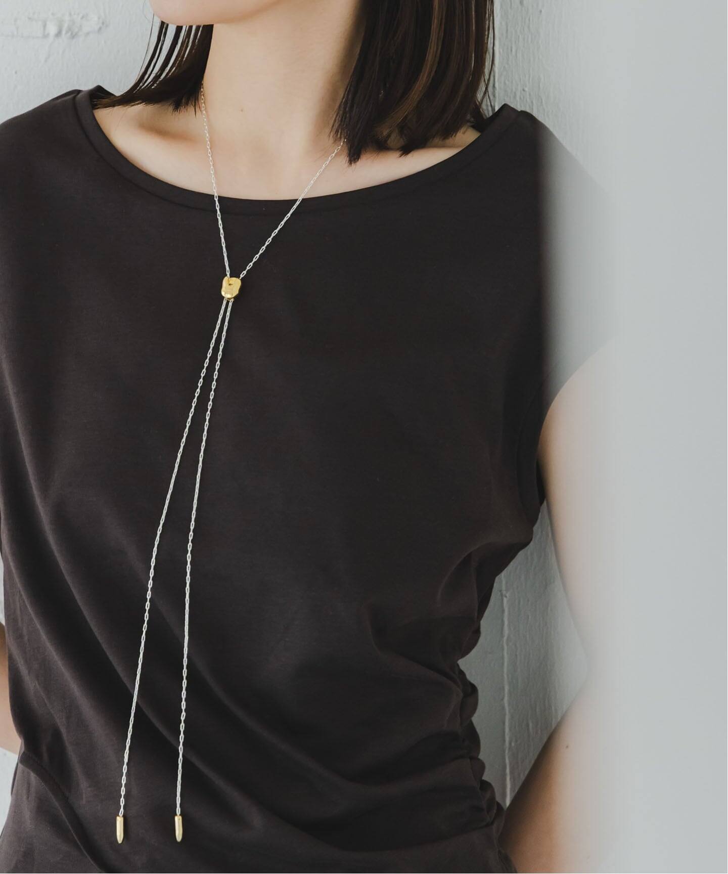in mood/インムード SLIDE chain necklace（ネックレス）｜NOBLE 