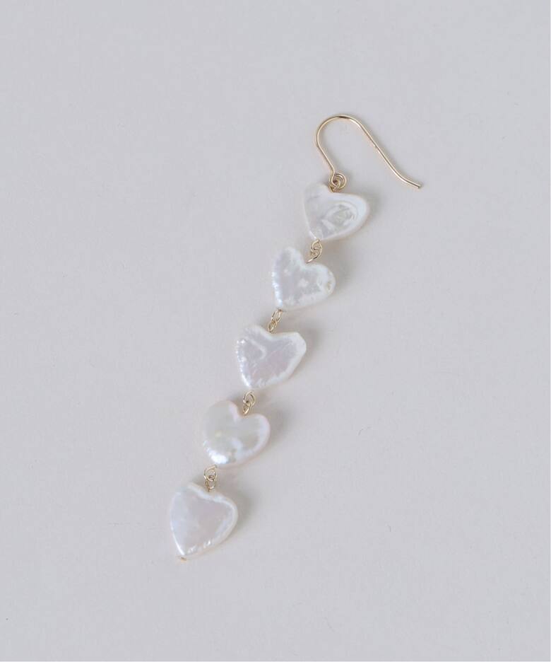 MIHOKO SAKAI/ミホコサカイ ハートパールピアス（ピアス（両耳用 