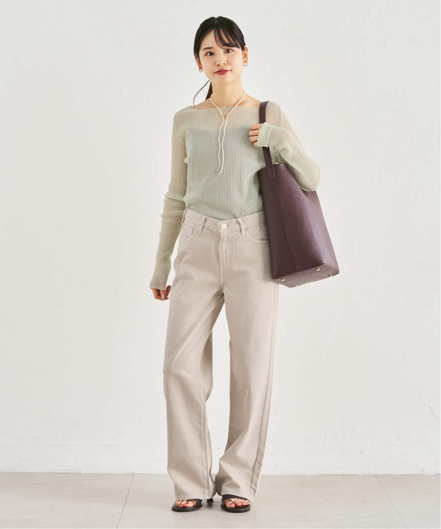 追加予約2》MIHOKO SAKAI/ミホコサカイ パールラリエット（ネックレス