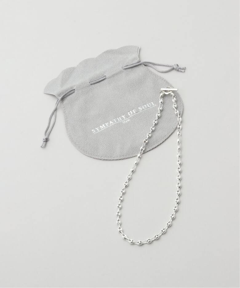 Sympathy of Soul/シンパシーオブソウル Gu Chain T-Bar Necklace 