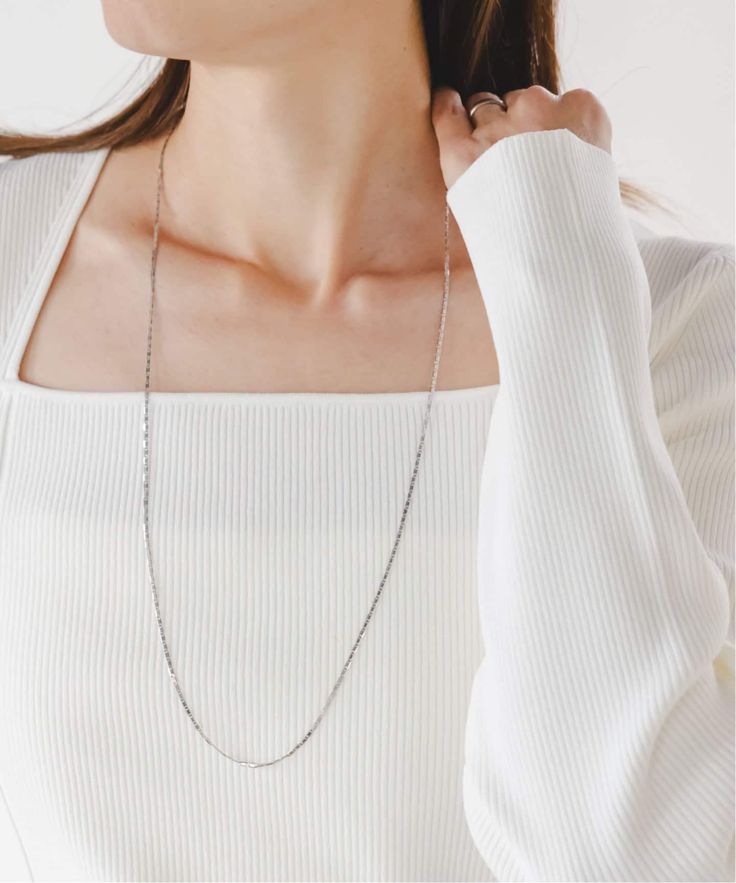 追加》MARIA BLACK/マリア ブラック Karen Necklace(シルバー)11