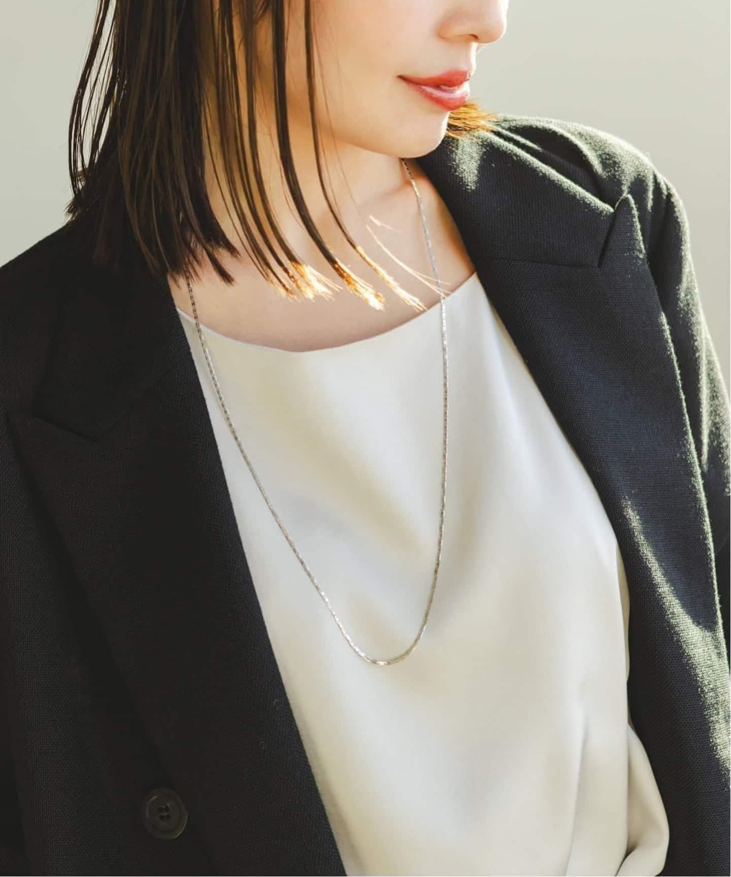 追加》MARIA BLACK/マリア ブラック Karen Necklace(シルバー)11