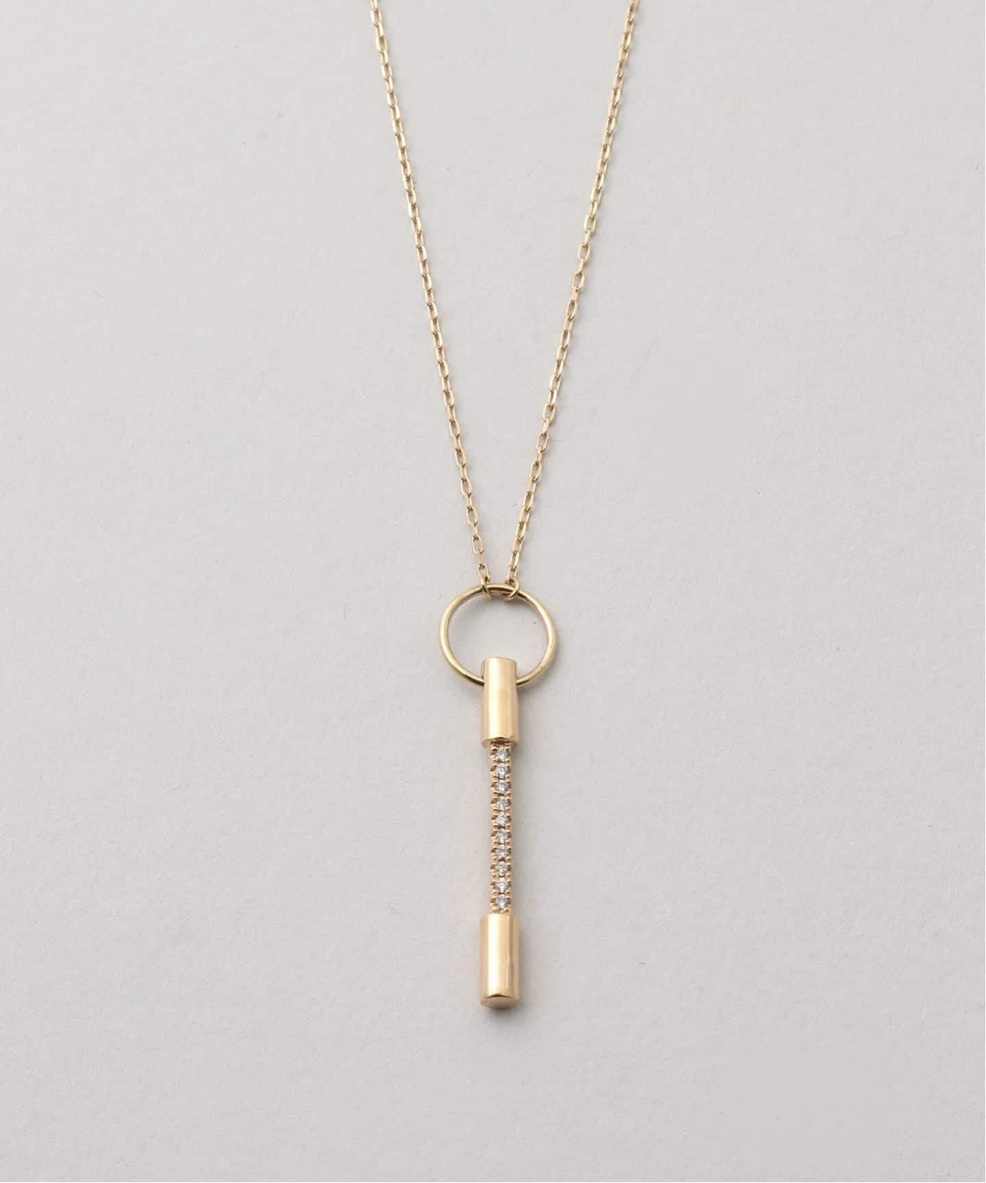 Hirotaka/ヒロタカ SPEAR Puncture Diamond Necklace（ネックレス