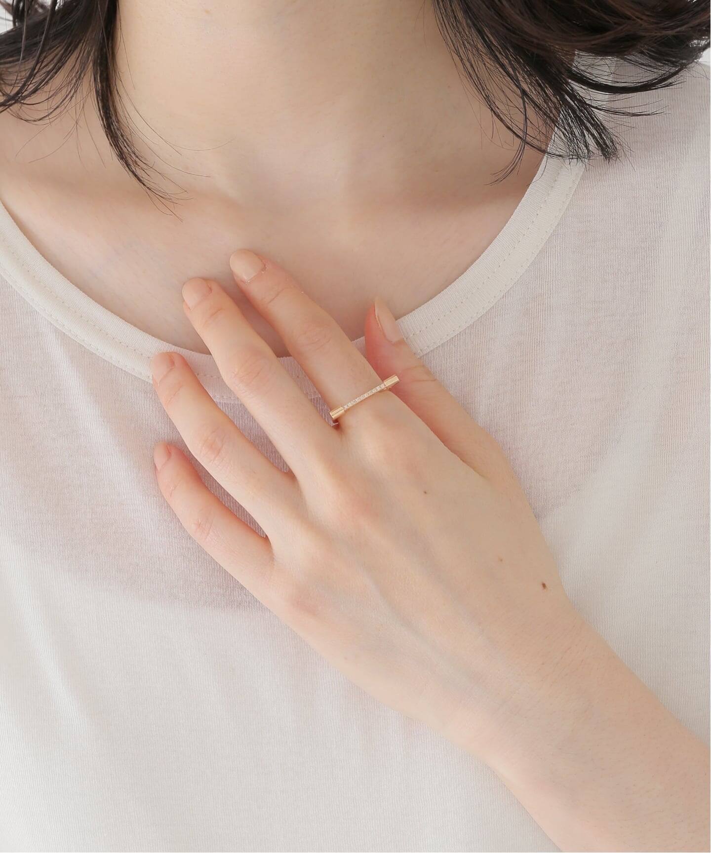Hirotaka/ヒロタカ SPEAR Puncture Diamond Ring（リング）｜NOBLE