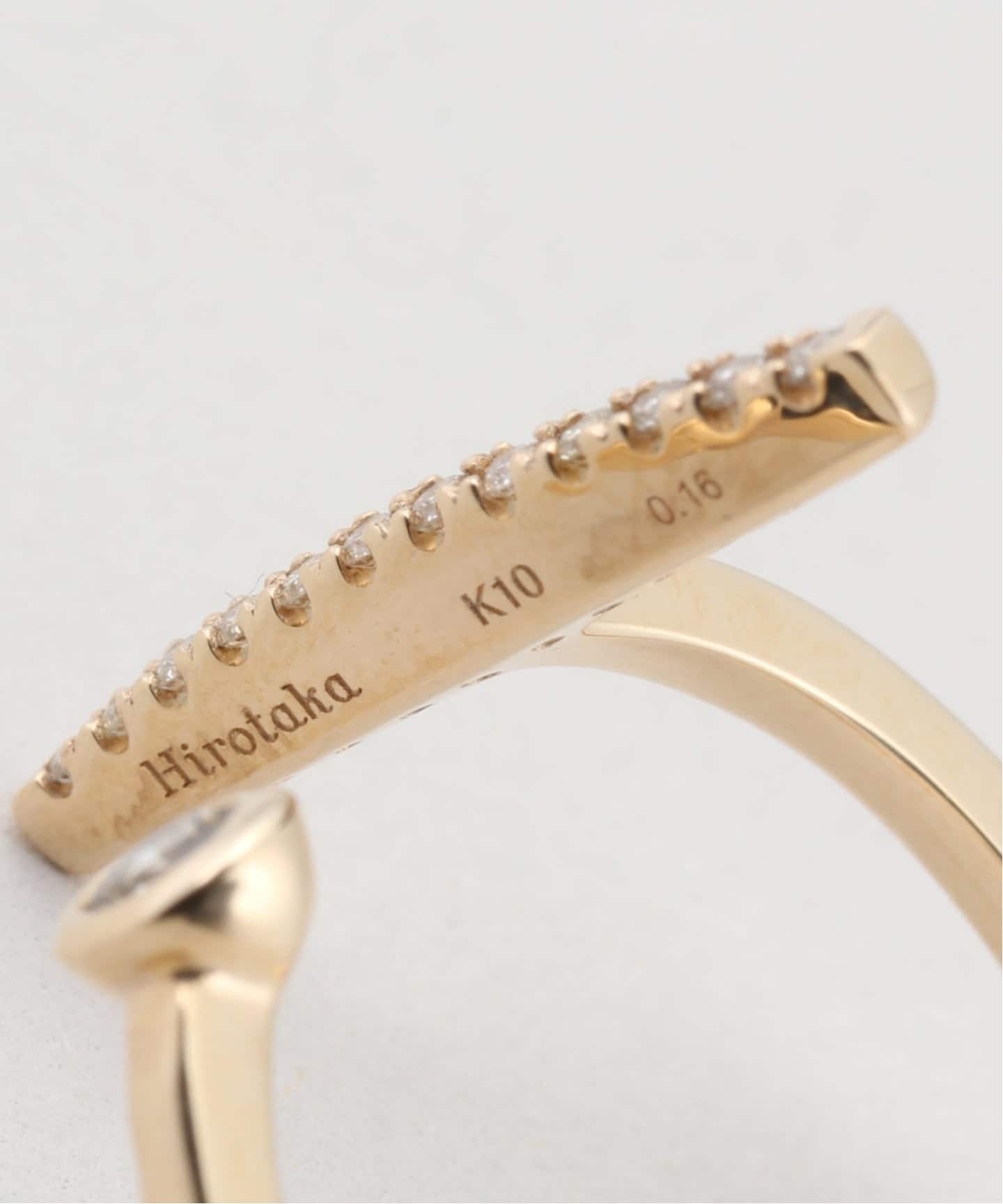 Hirotaka/ヒロタカ Gossamer Short Diamond Ring（リング）｜NOBLE